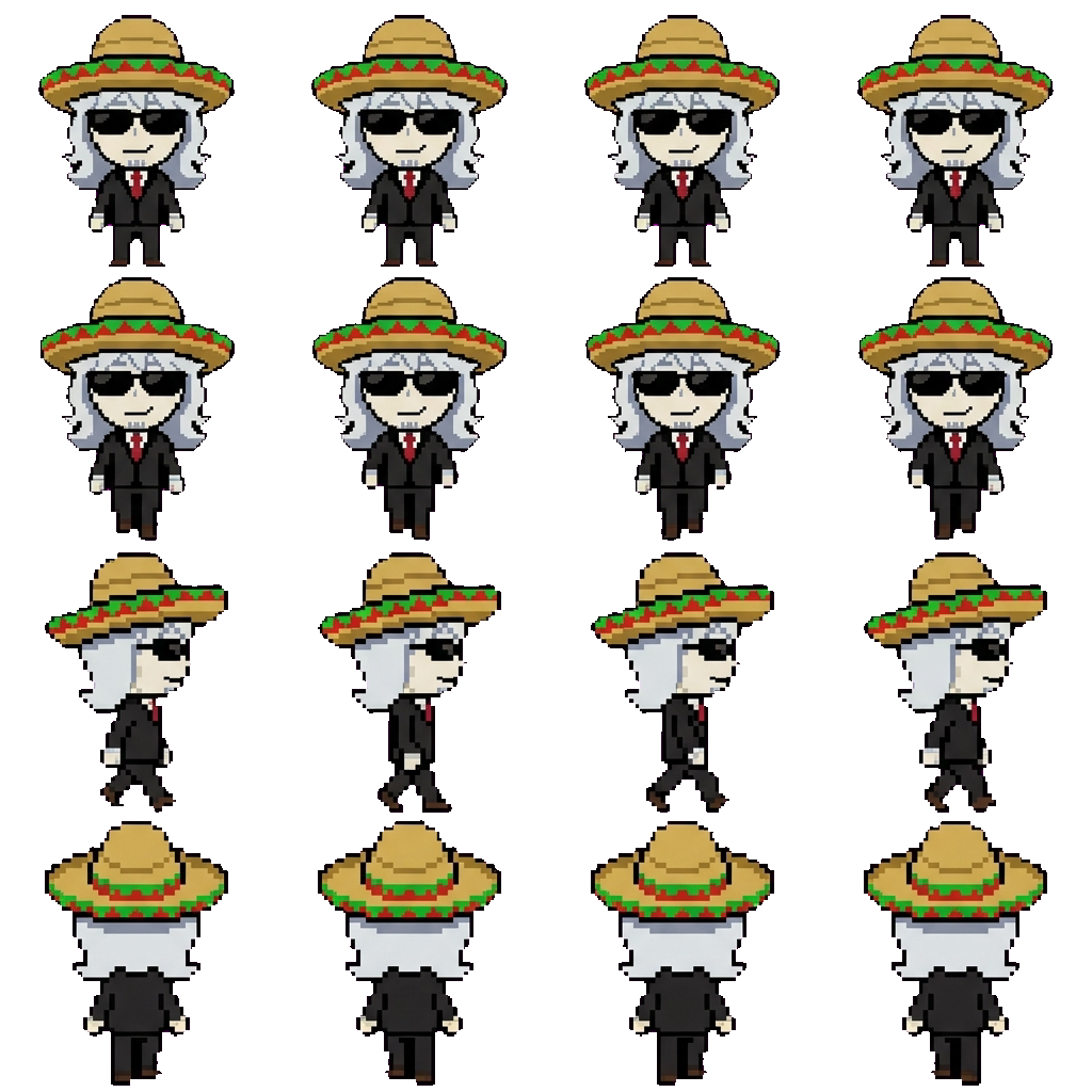 Brisk movement sprite