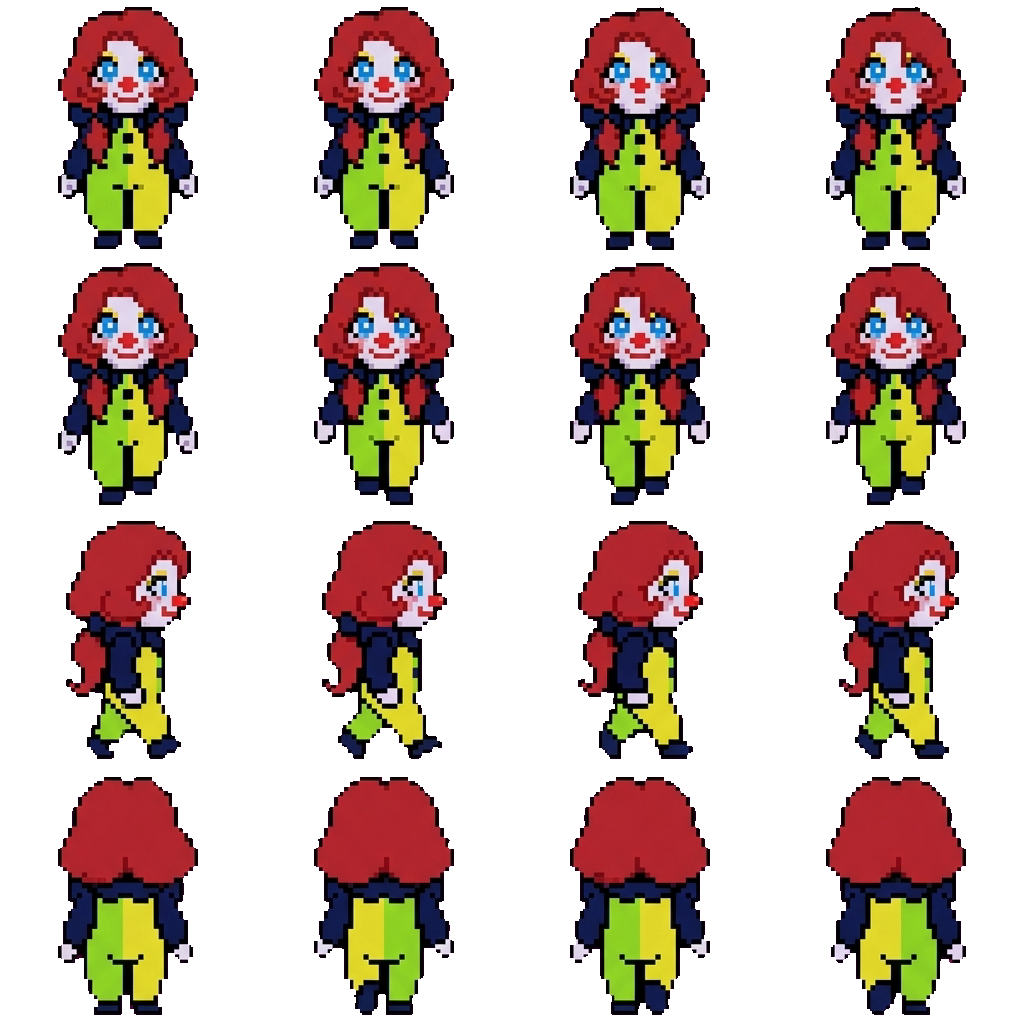 Moe movement sprite