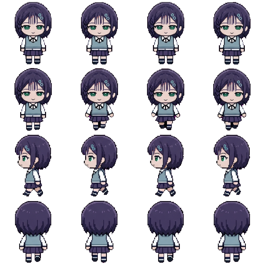 Xilan wo ni movement sprite