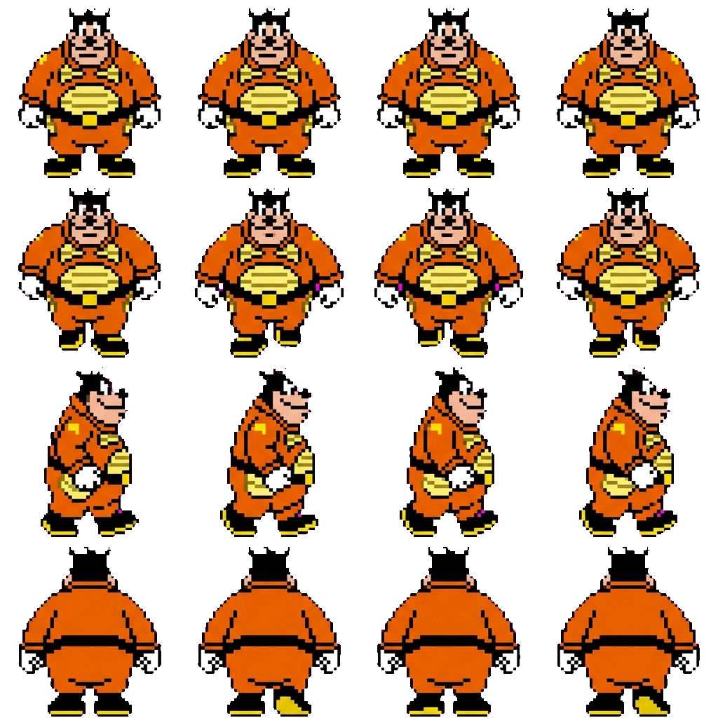 Pete movement sprite