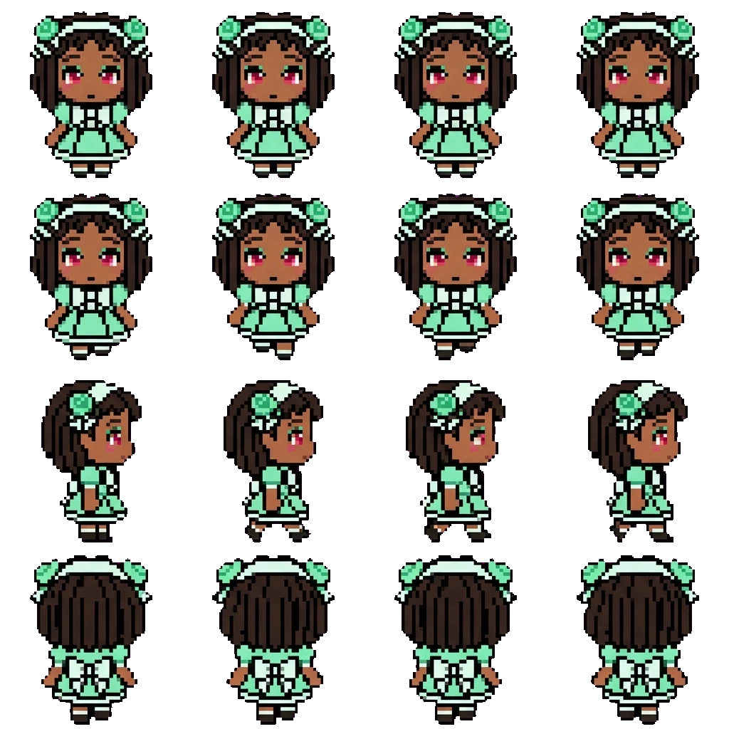 claudia movement sprite