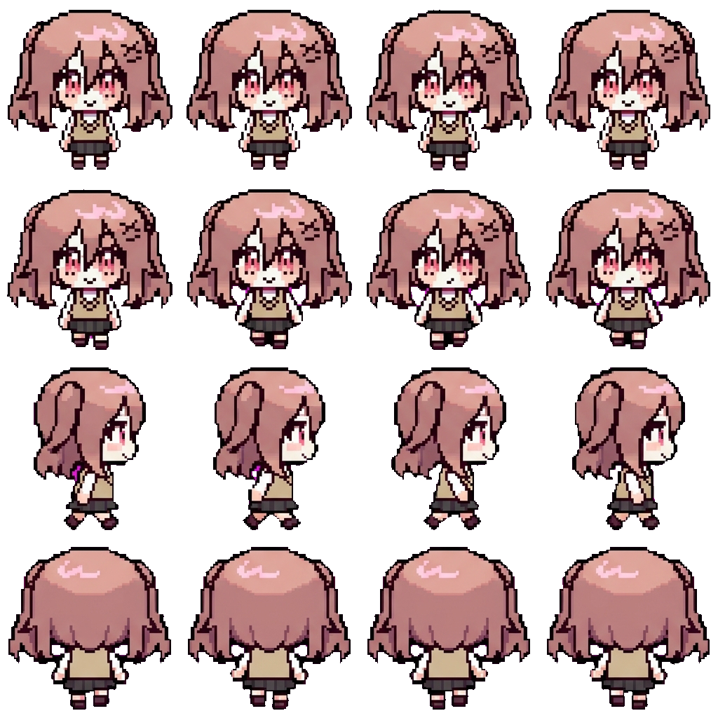 Sunny movement sprite
