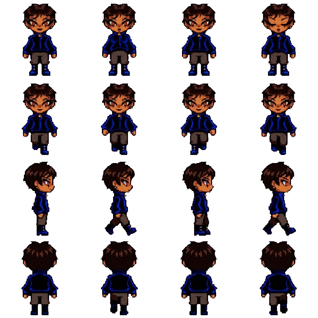 Rikky movement sprite