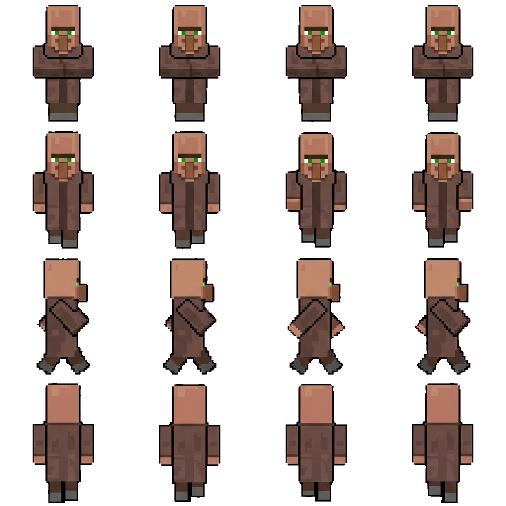 Villager movement sprite