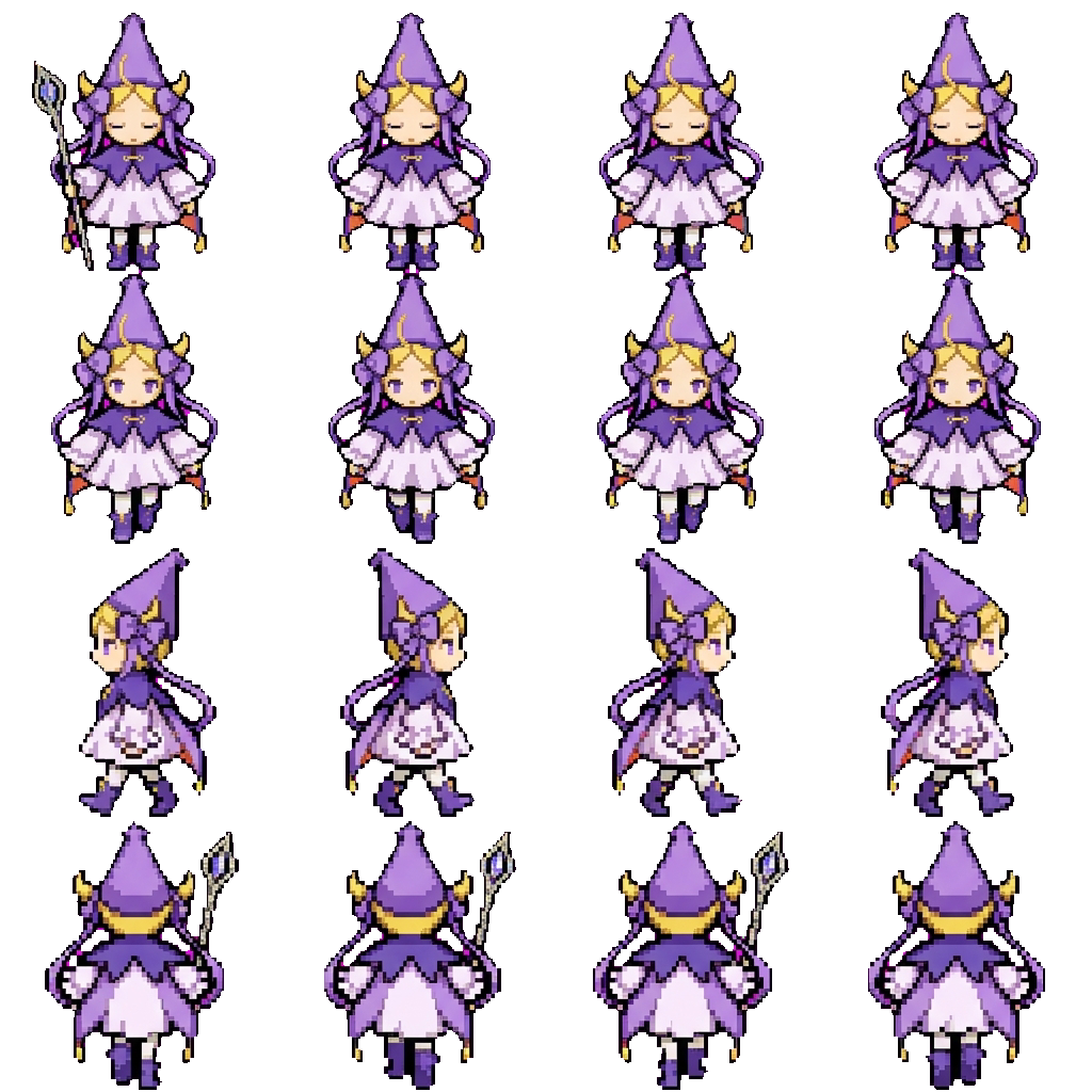 Ininia movement sprite