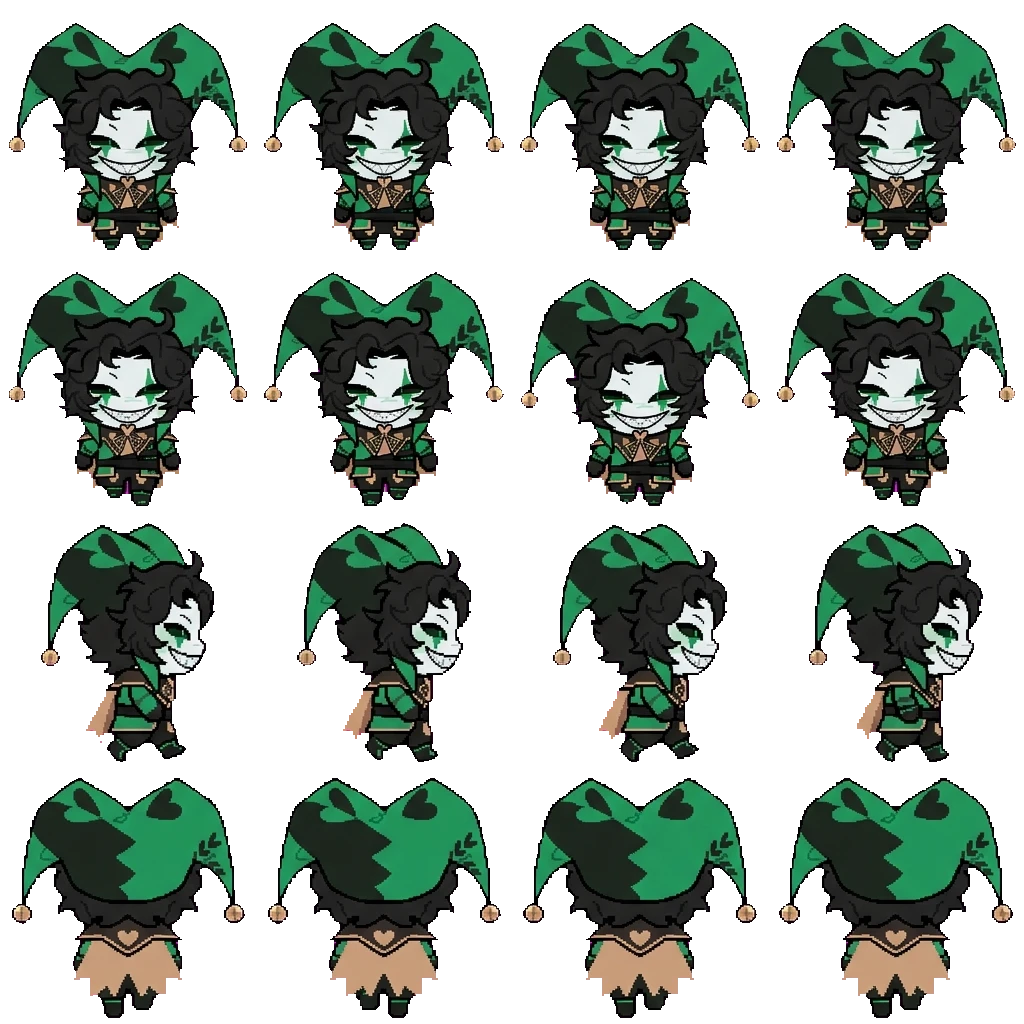 Arlequim movement sprite