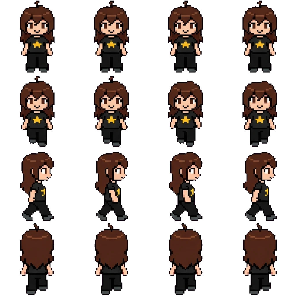Aira movement sprite