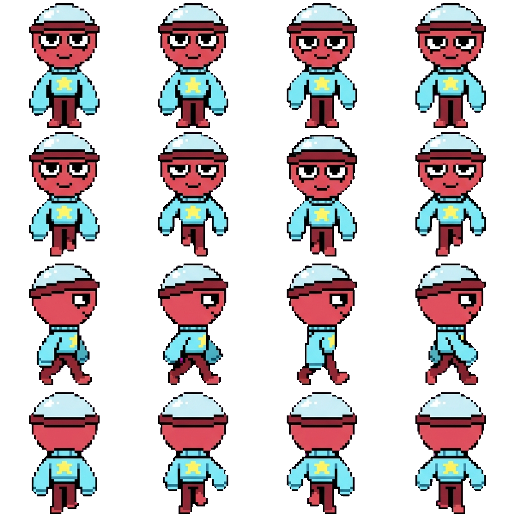 Gigi movement sprite
