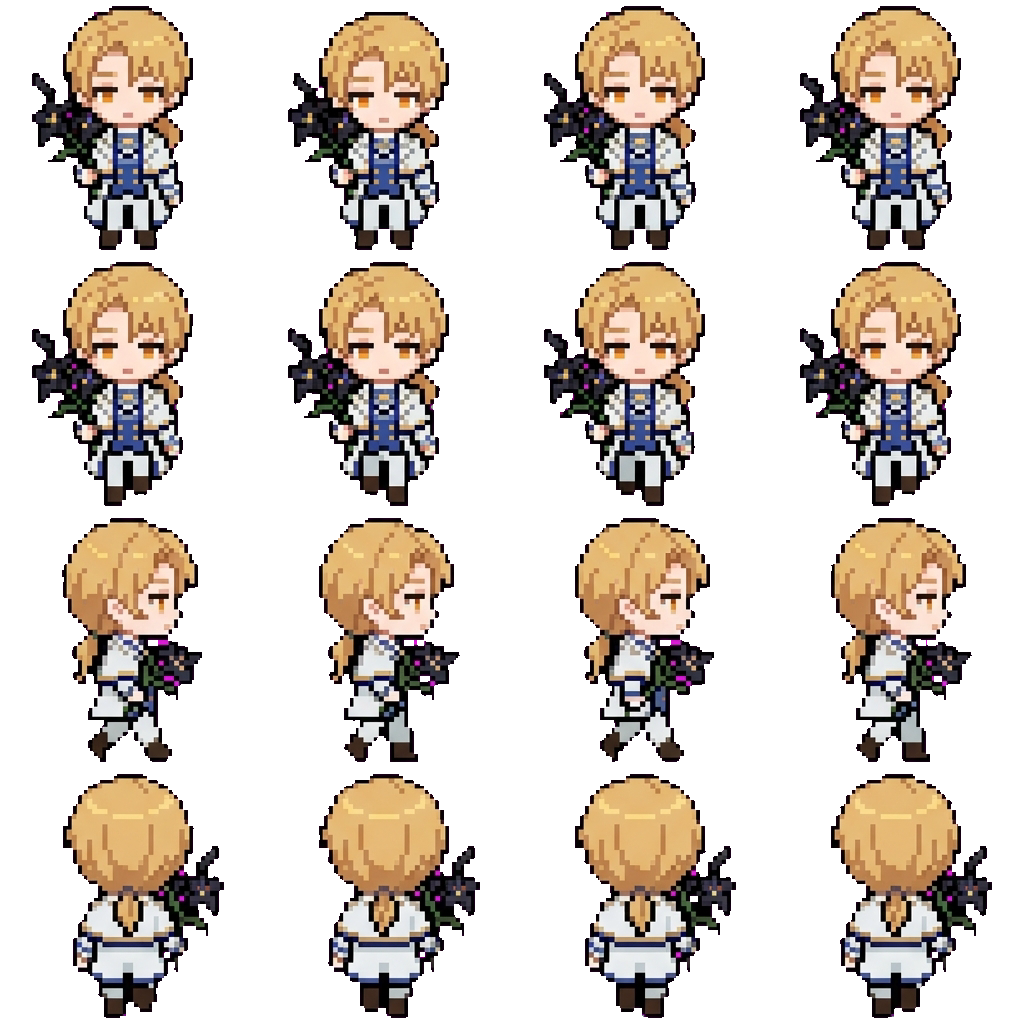 Tsukasa movement sprite