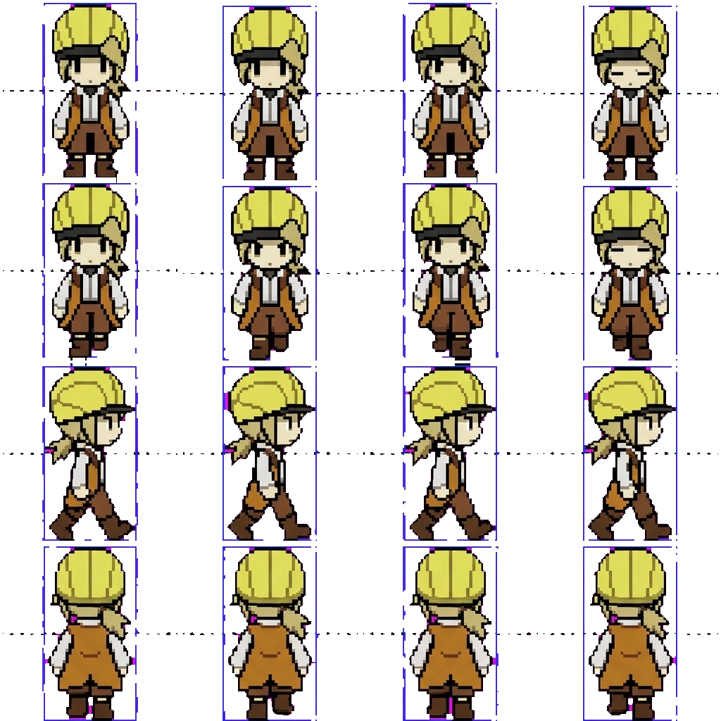 Karl movement sprite