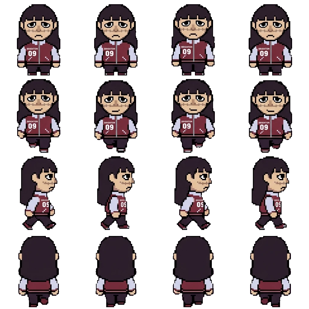 Samira movement sprite