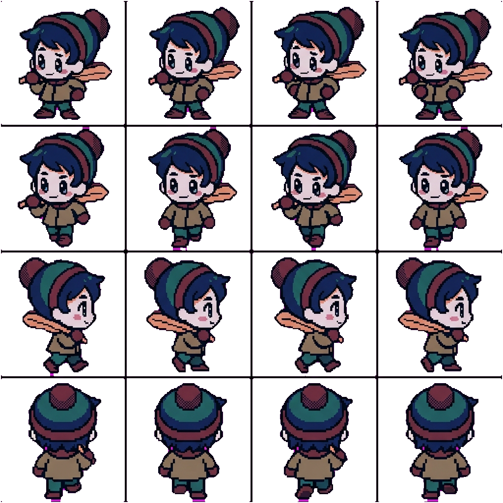 Stan Marsh movement sprite