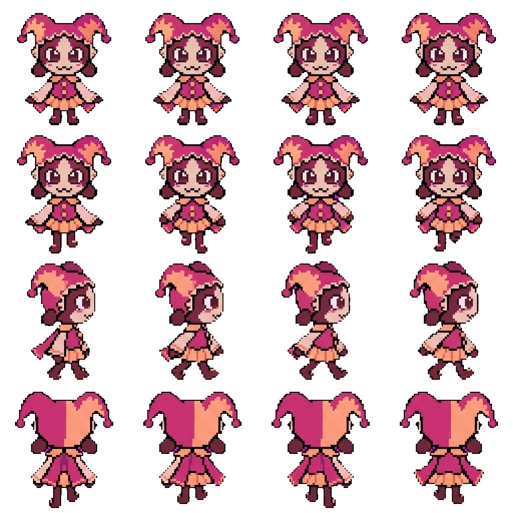 Spinnette movement sprite
