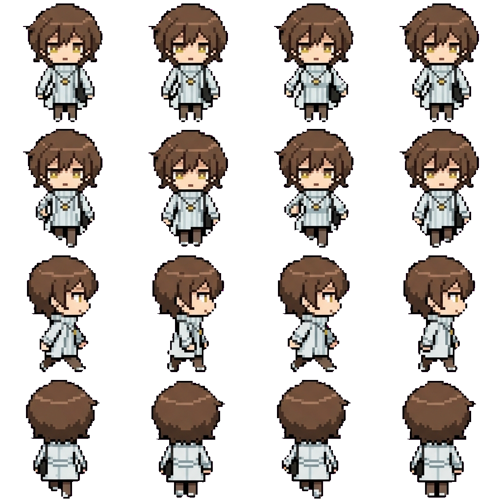 Koharu Himari movement sprite