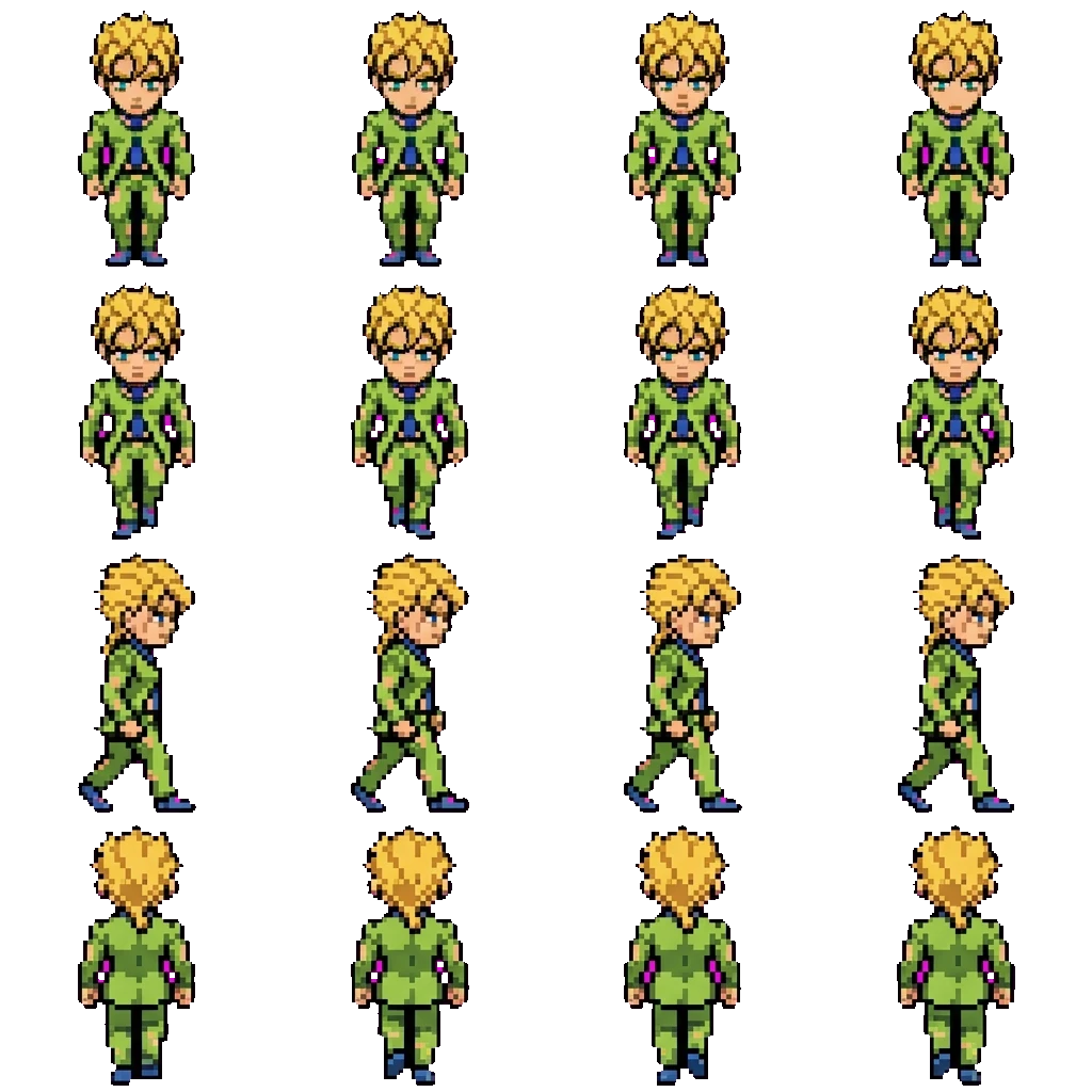 Pannacotta Fugo movement sprite