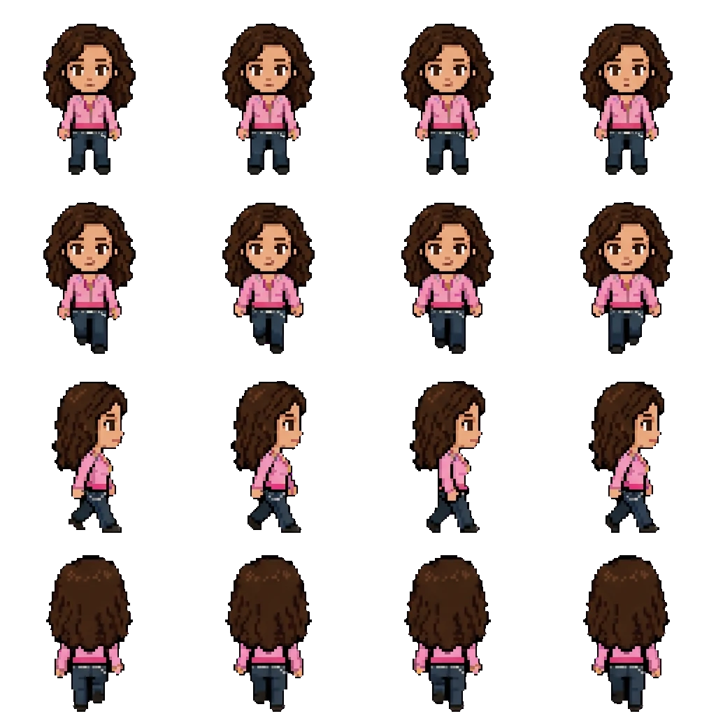 Michelle Richardson movement sprite