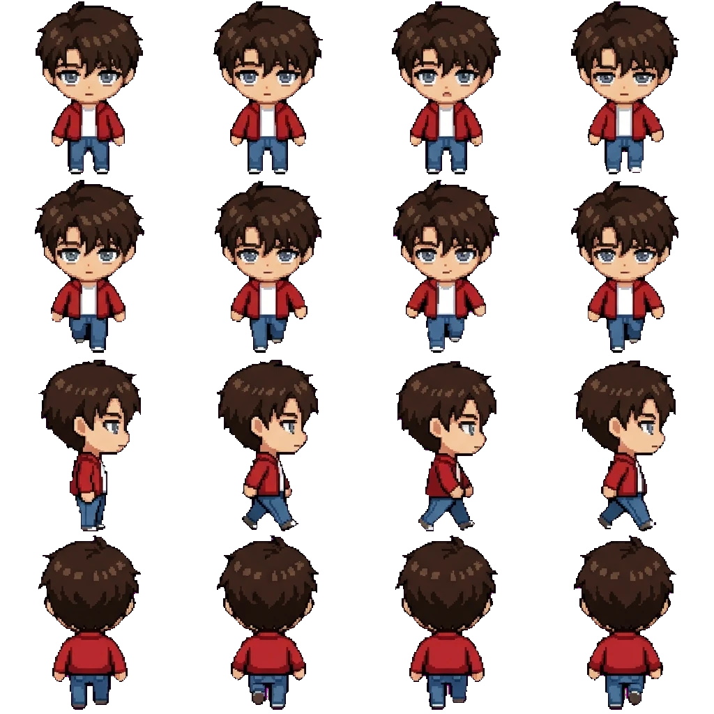 Johnny movement sprite