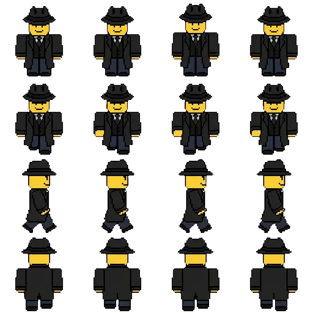 Mafioso movement sprite