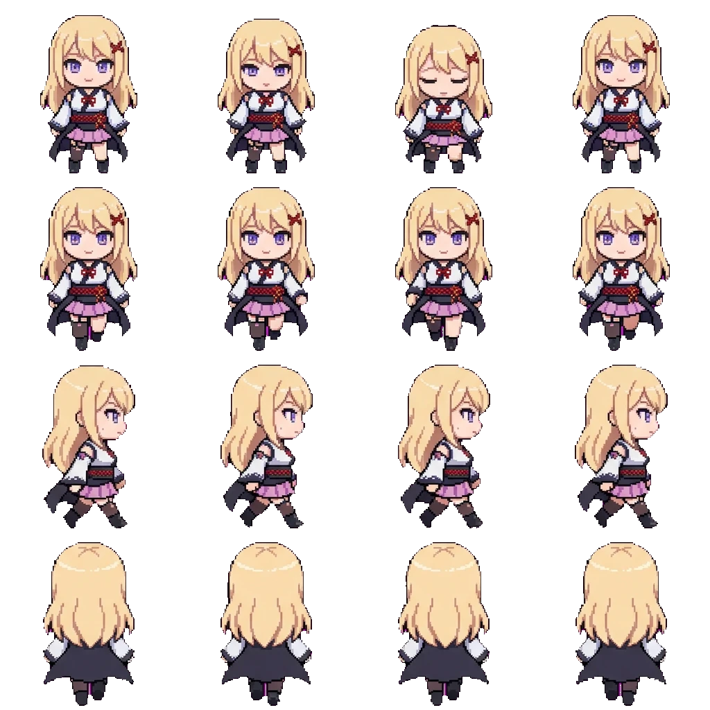 Akari movement sprite