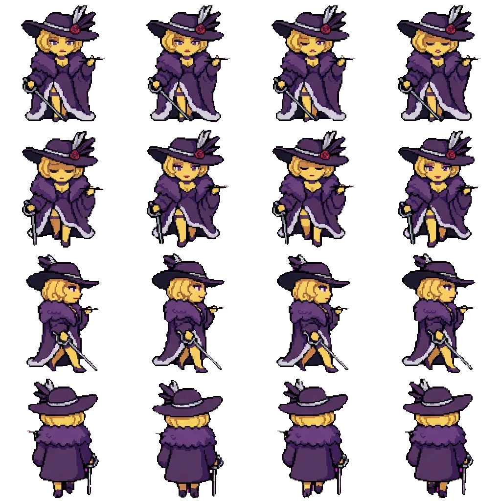 Ginevra movement sprite