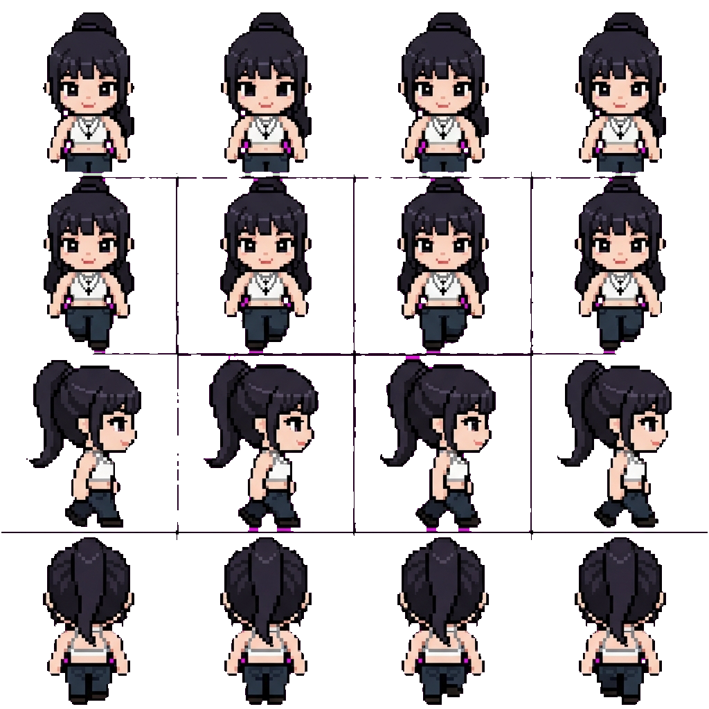 Dahyun movement sprite