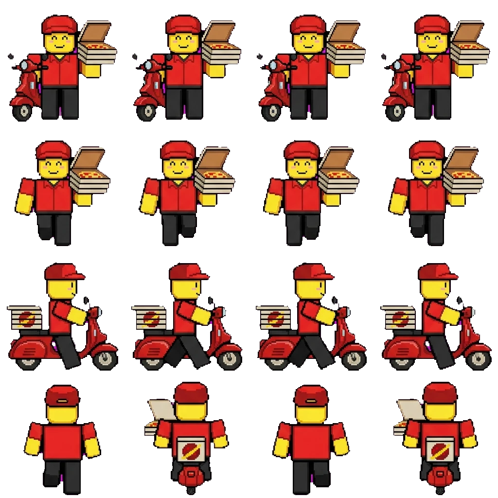 Elliot movement sprite