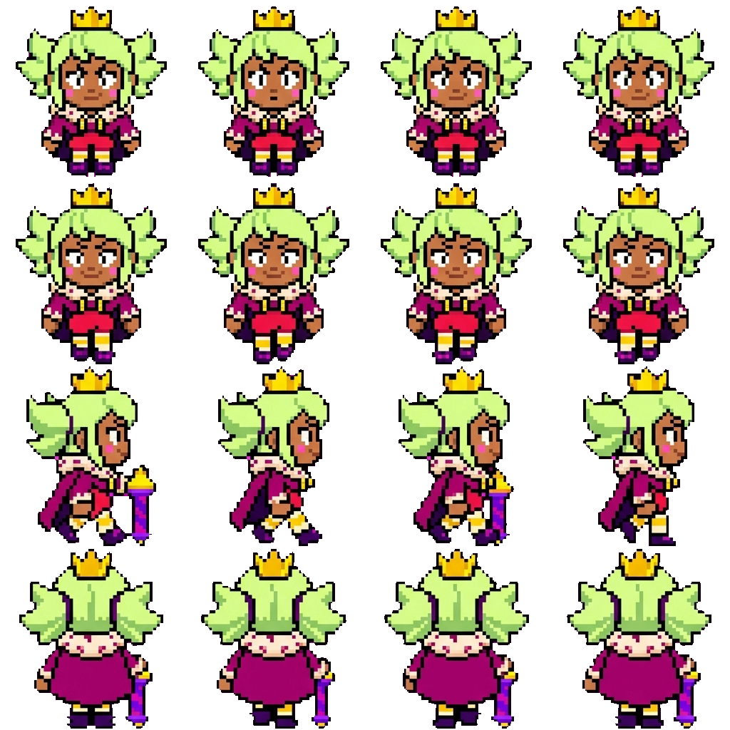 Mandy movement sprite