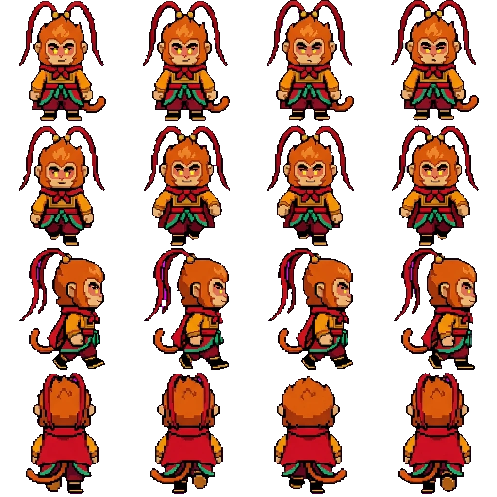 Sun Wukong movement sprite