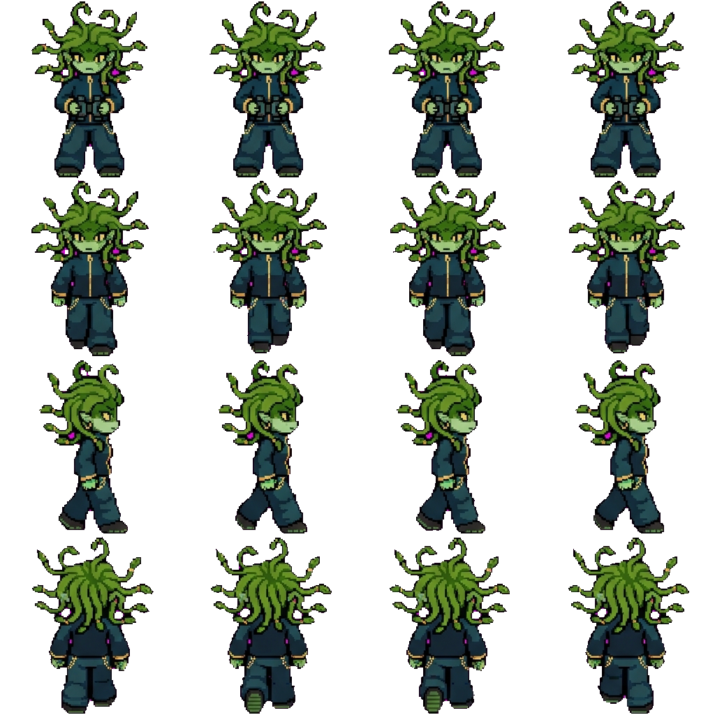 Sandra movement sprite