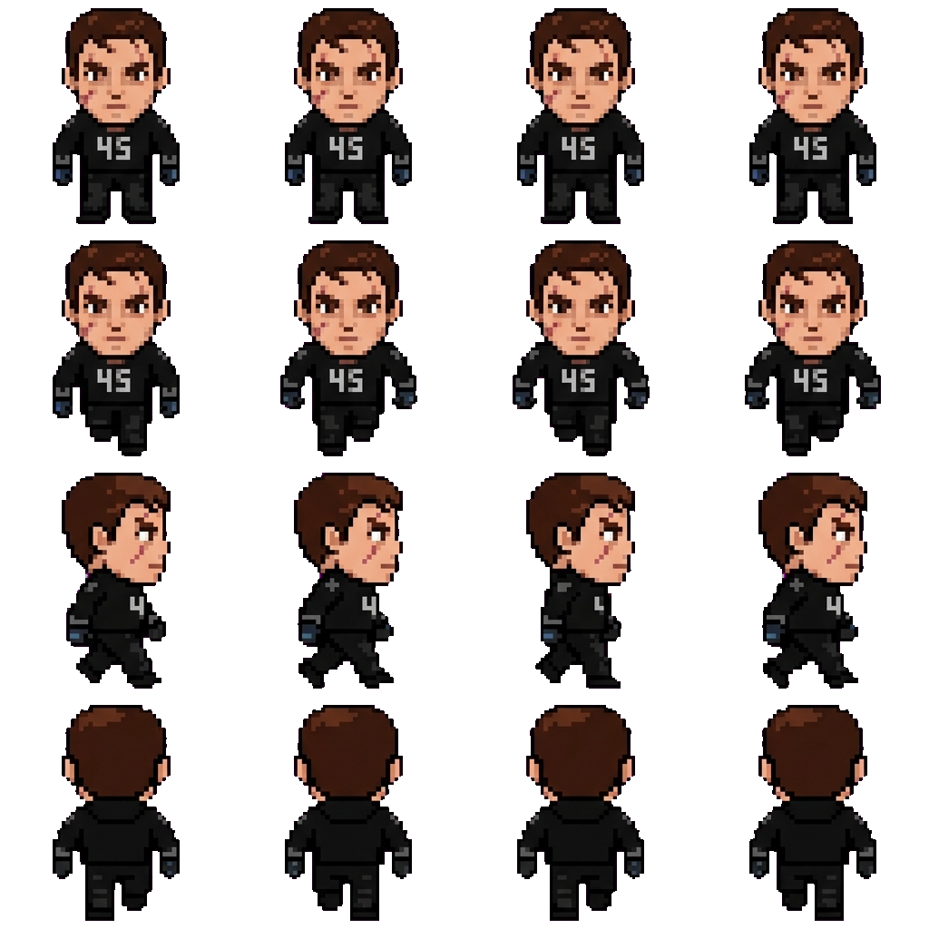 David movement sprite