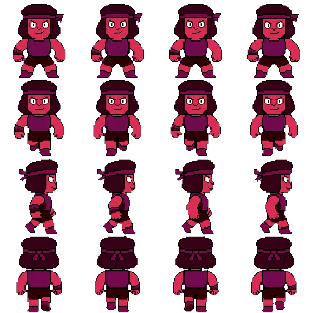 Ruby movement sprite