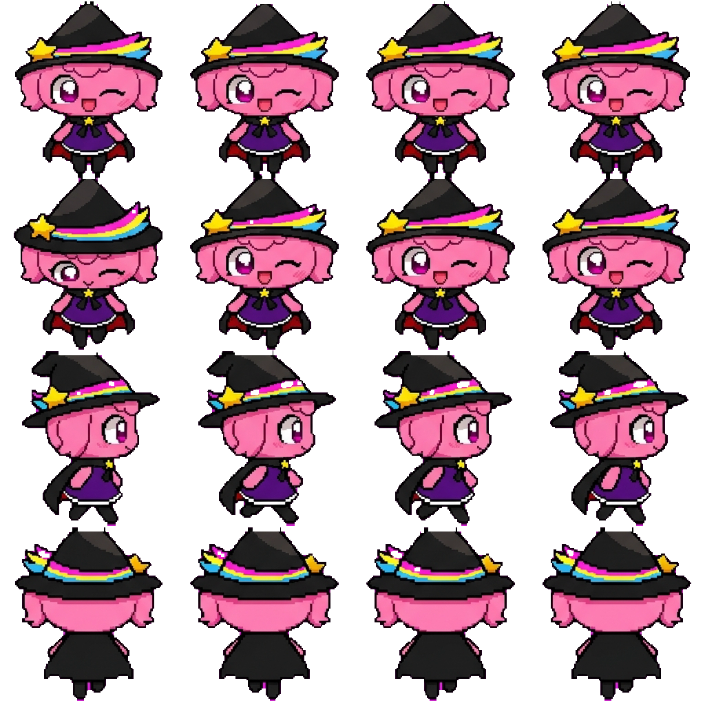 Witchia movement sprite