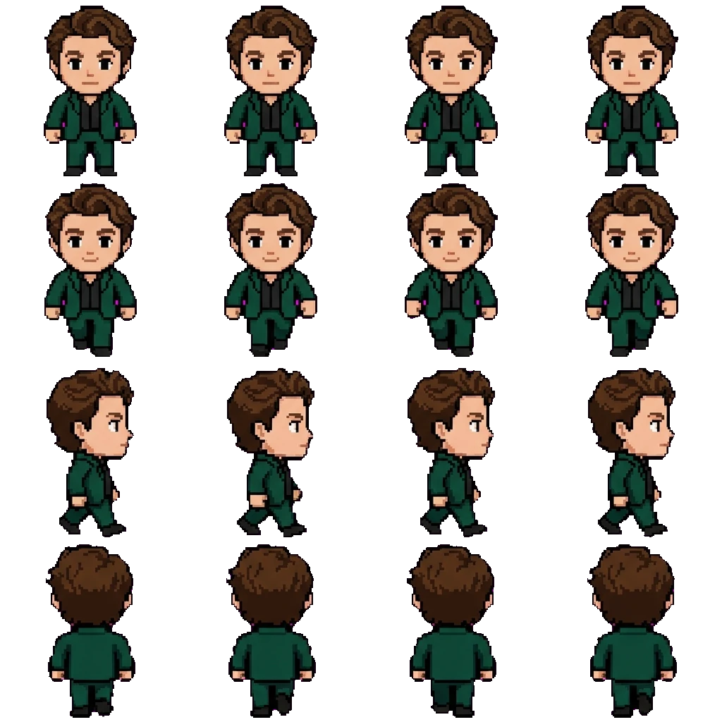 Peter Parker movement sprite