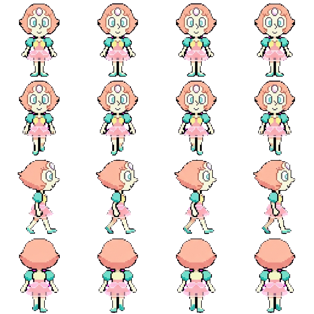 (MAGA) Pearl movement sprite