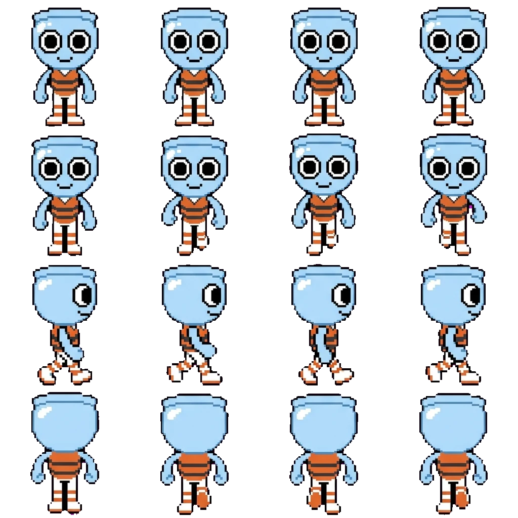 Finn movement sprite