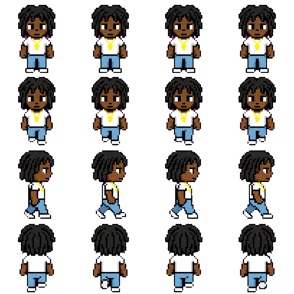 Mihael movement sprite