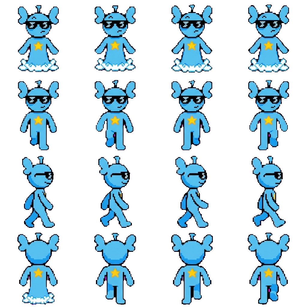 Harvey movement sprite