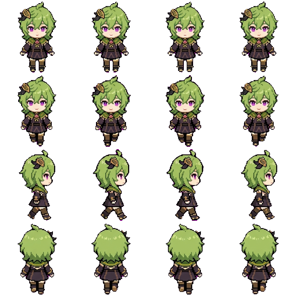 Коллей movement sprite