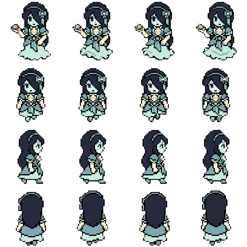 Guinevere movement sprite