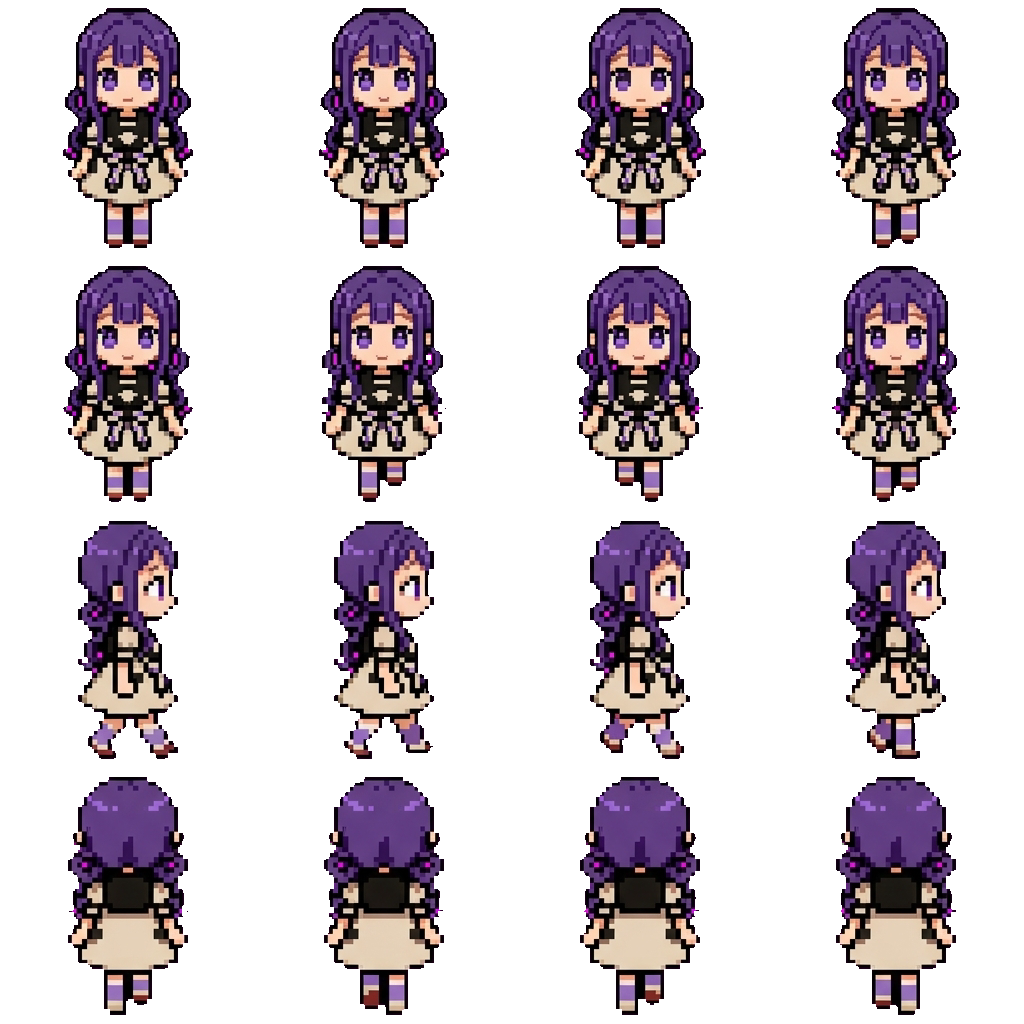 Aoi Akane movement sprite