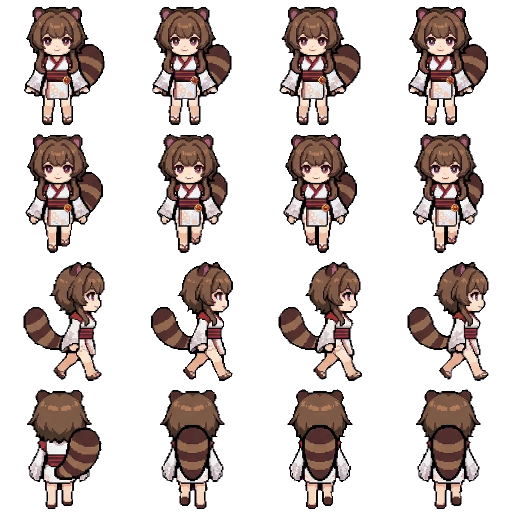 Kyo movement sprite
