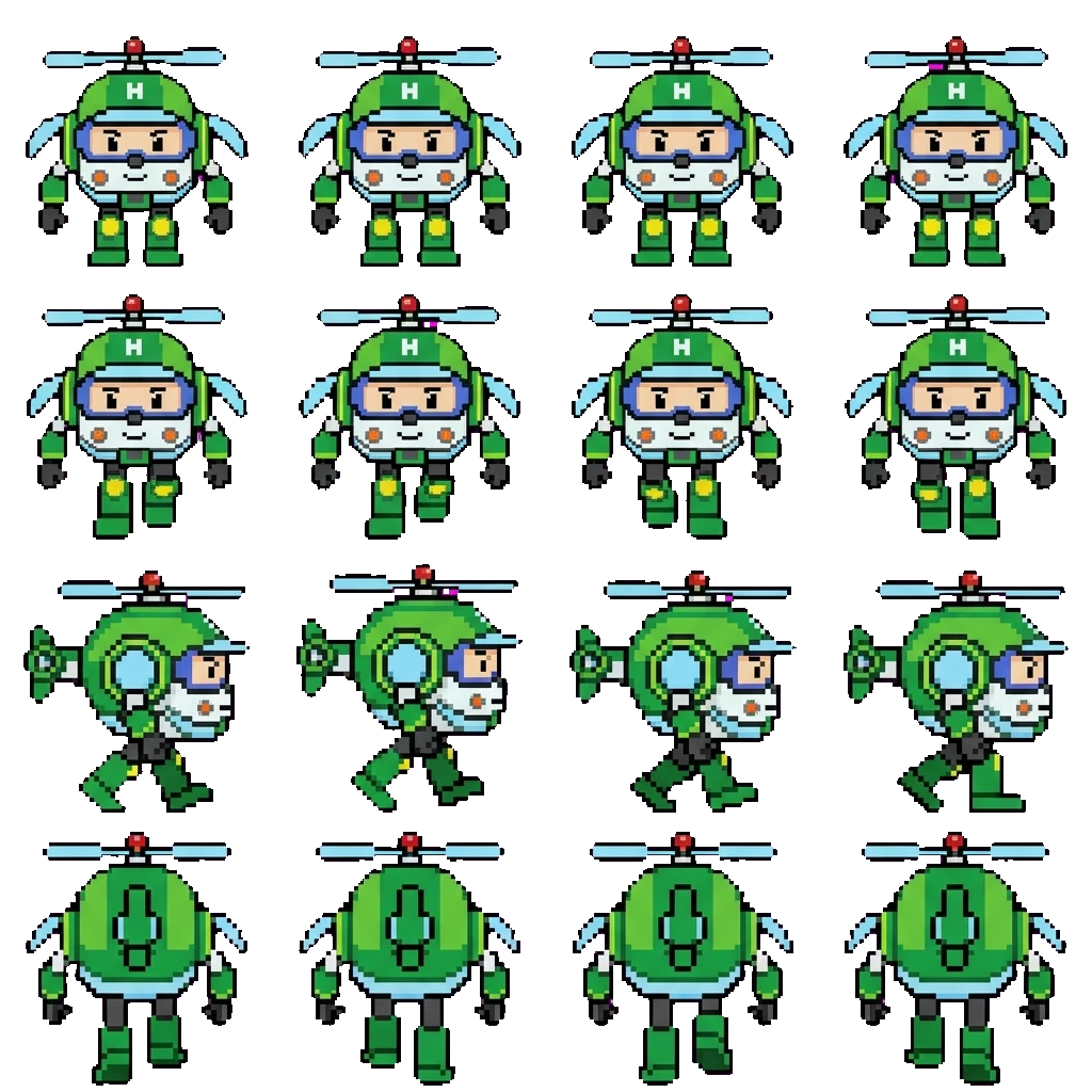 Helly movement sprite