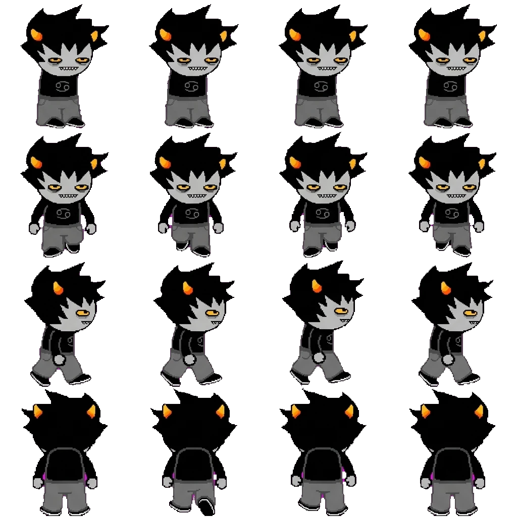Karkat Vantas movement sprite