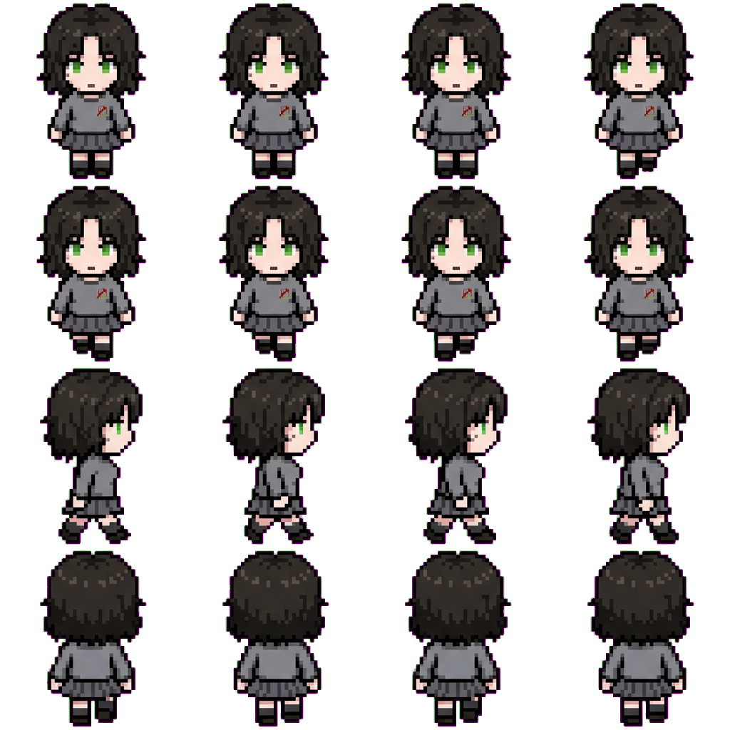 Lin movement sprite