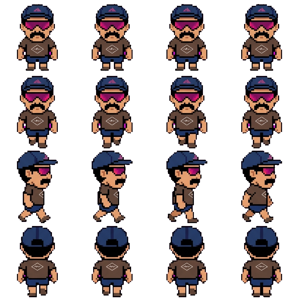 Santiago Marrero movement sprite