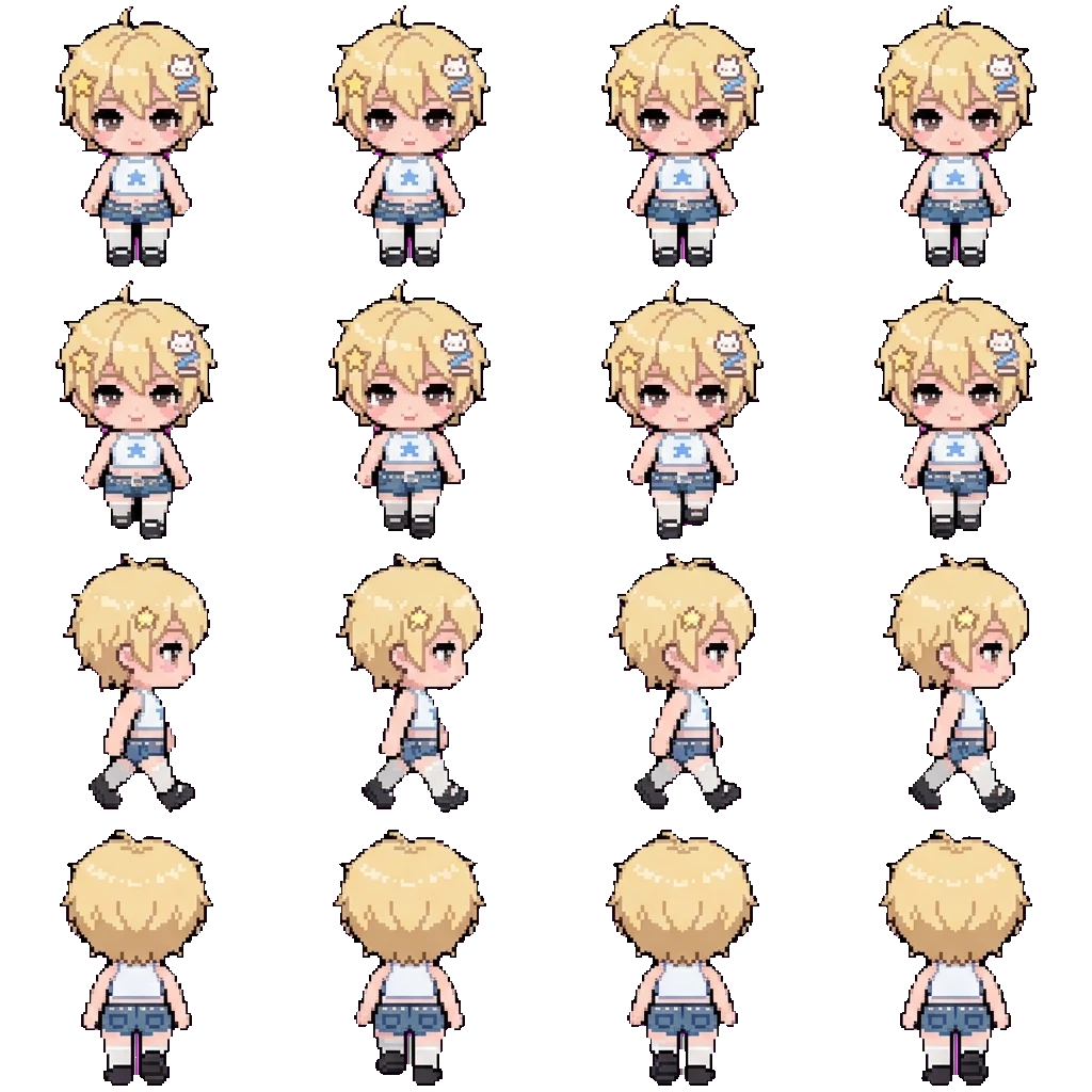 Yuki movement sprite