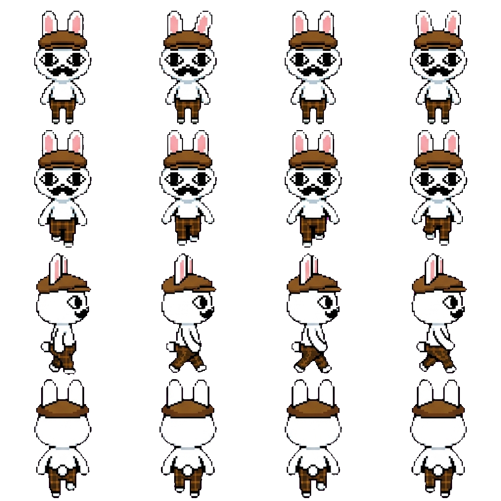 Barney movement sprite