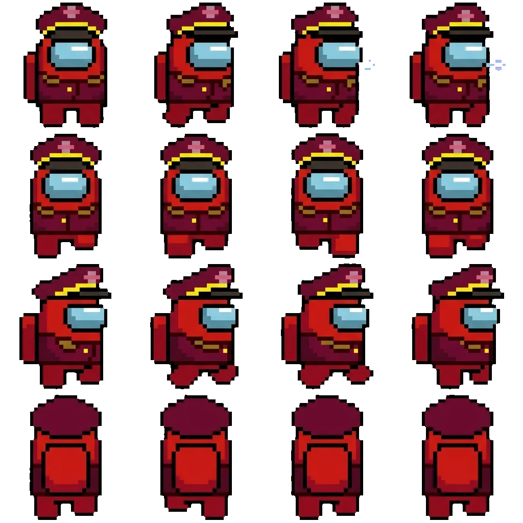 Rojo movement sprite