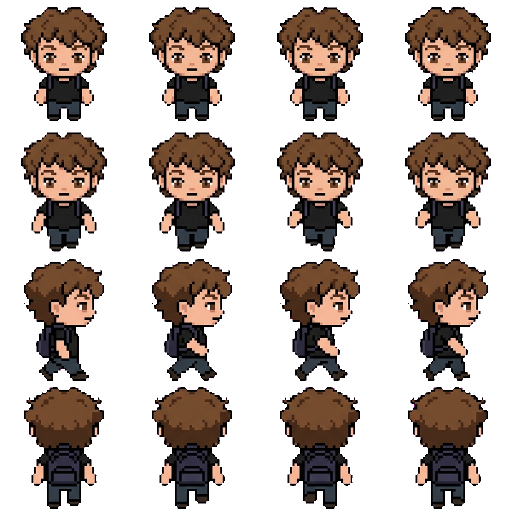 Tony movement sprite