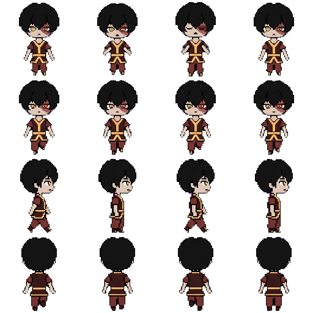 Zuko movement sprite
